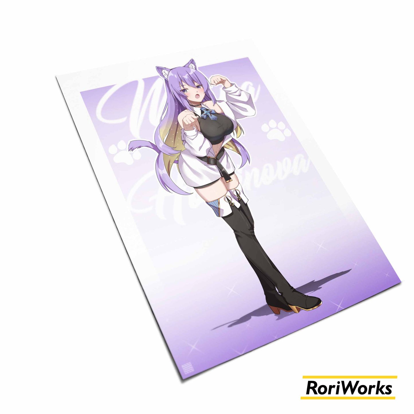 Poster - Moona Hoshinova (Neko)