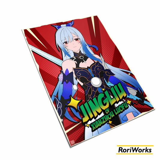 Poster - Jingliu (Retro Pop Art)