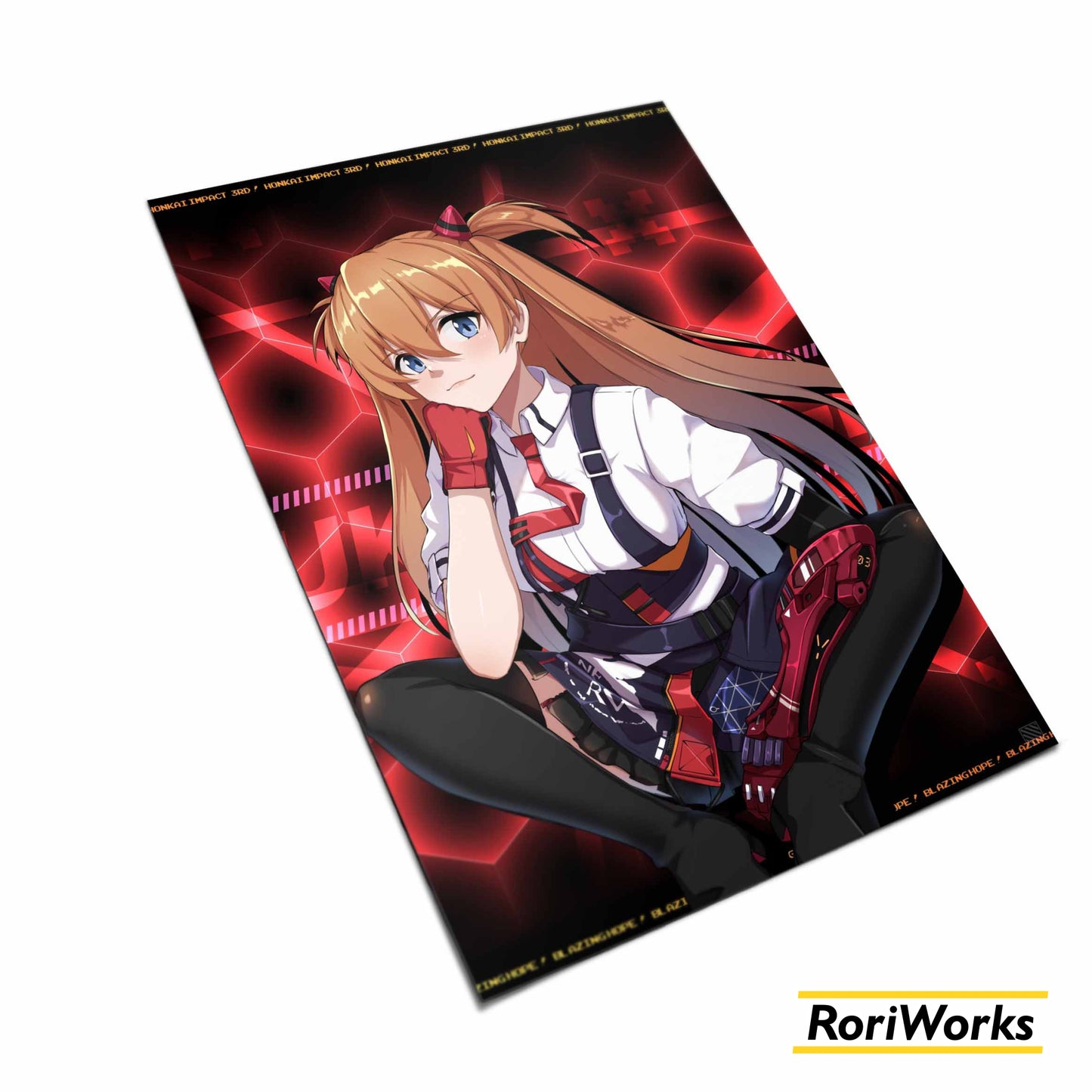 Poster - Asuka Langley (Blazing Hope)