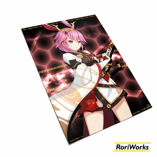 Poster - Yae Sakura (Flame Sakitama)