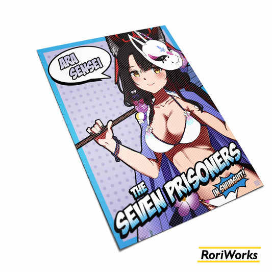 Poster - Wakamo Kosaka (Swimsuit) Retro Pop Art