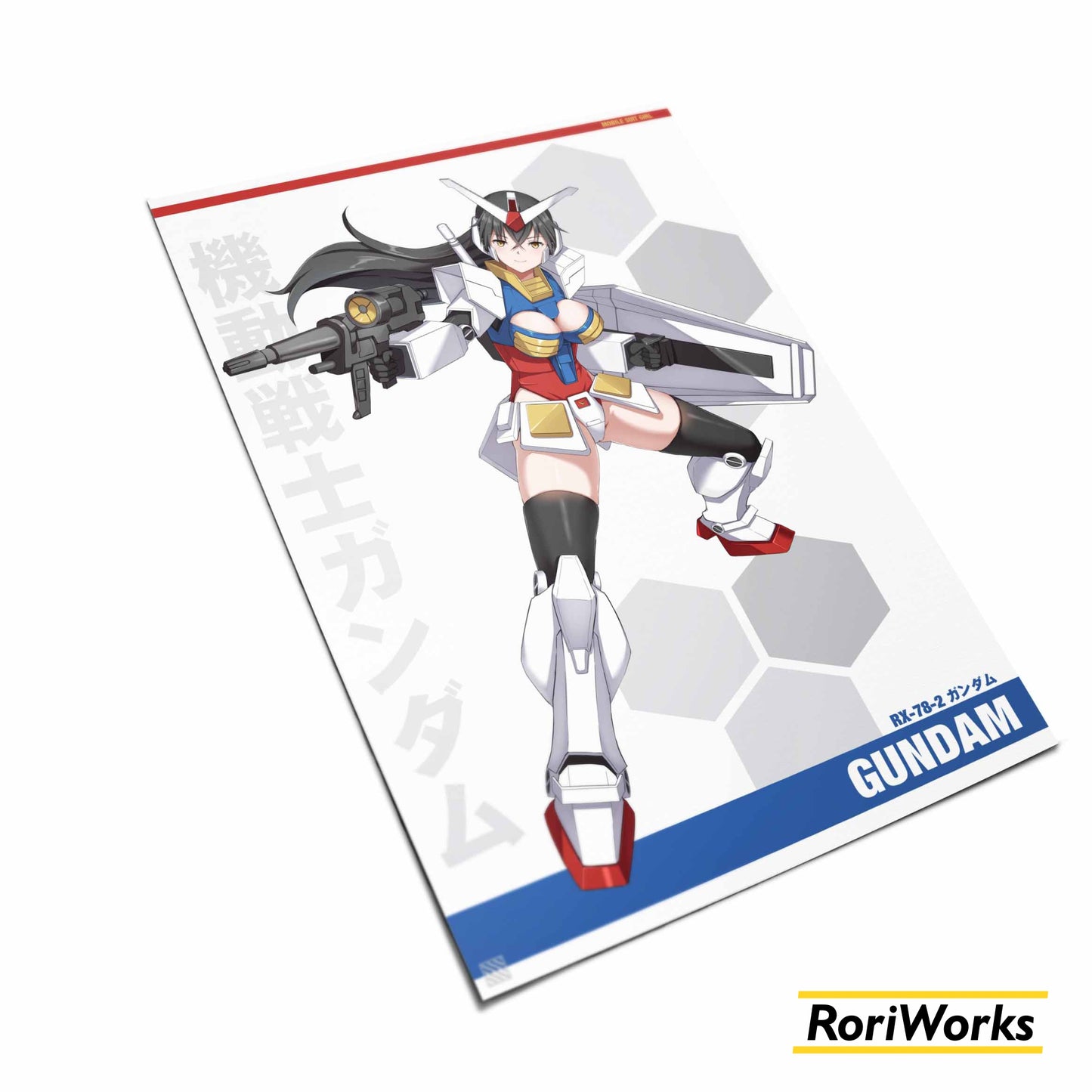Poster - RX-78-2 Gundam Girl