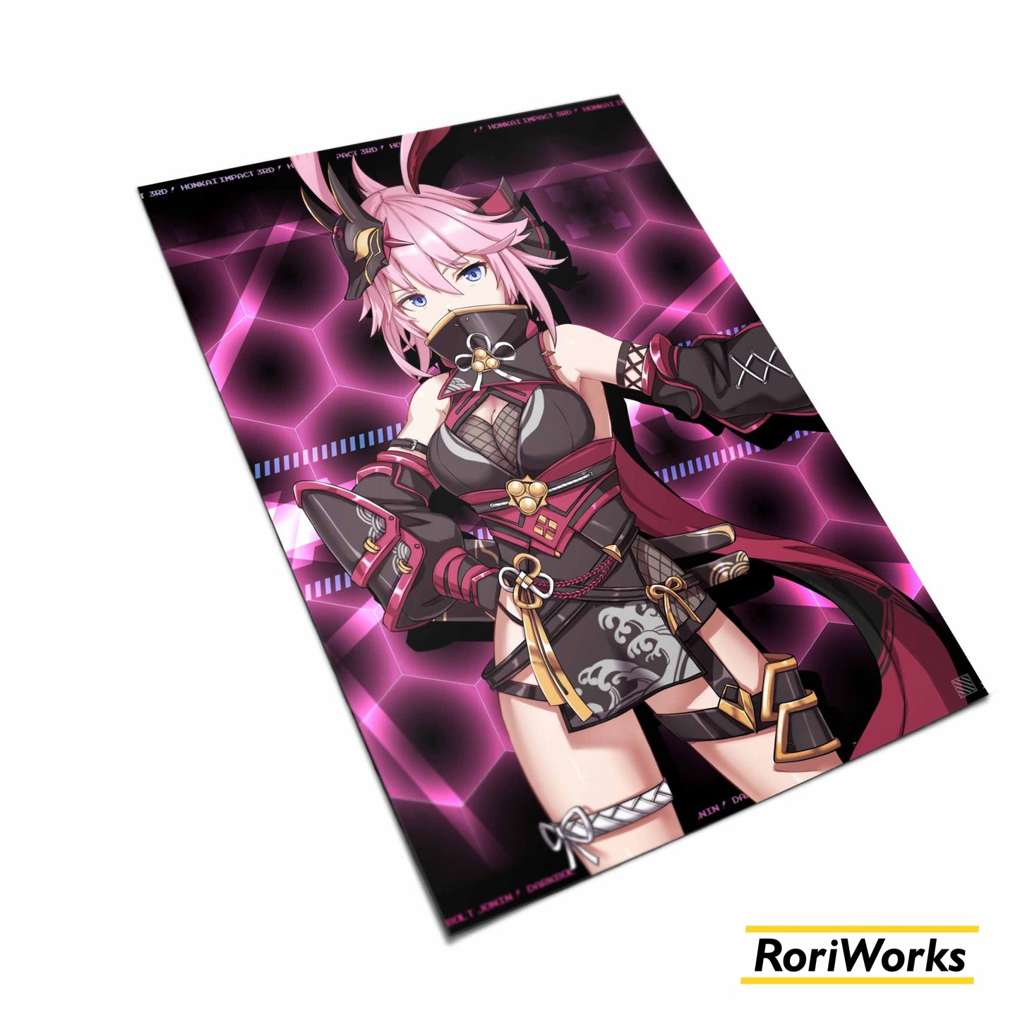 Poster - Yae Sakura (Darkbolt Jonin)