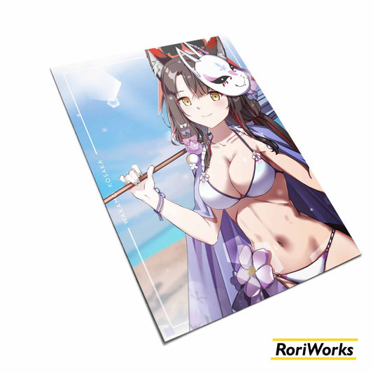 Poster - Wakamo Kosaka (Swimsuit)