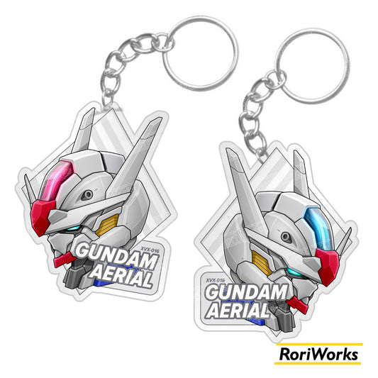 Keychain - Gundam Aerial Head