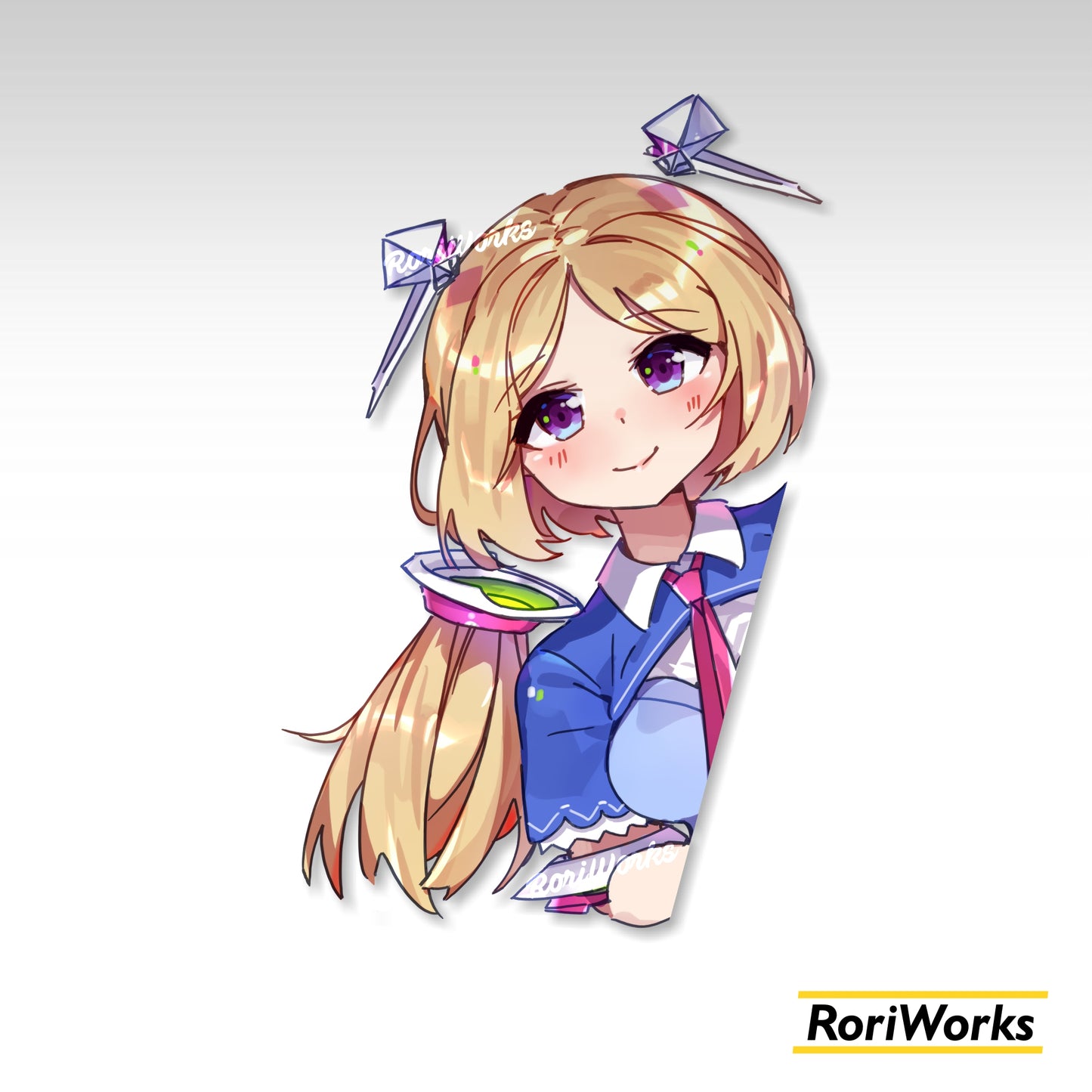 Stiker Intip Aki Rosenthal | Hololive