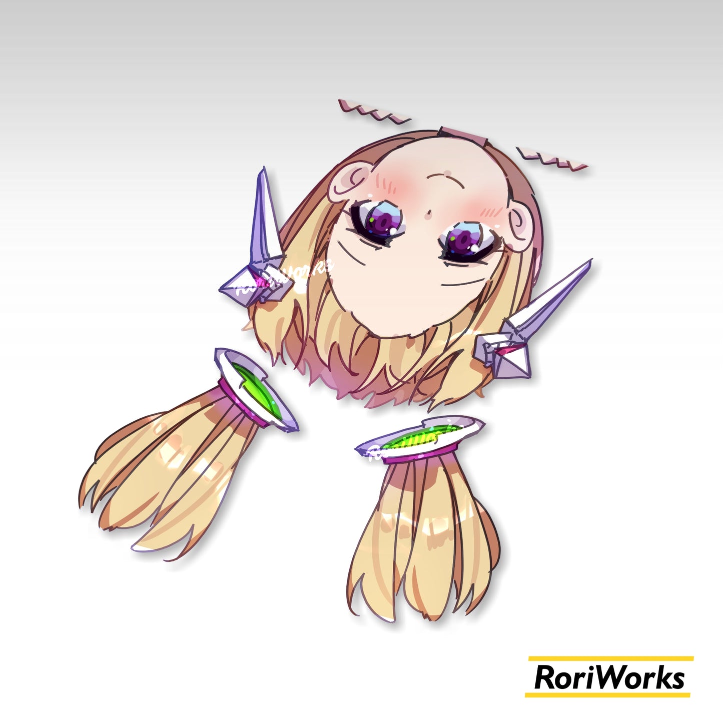 Stiker Intip Aki Rosenthal | Hololive