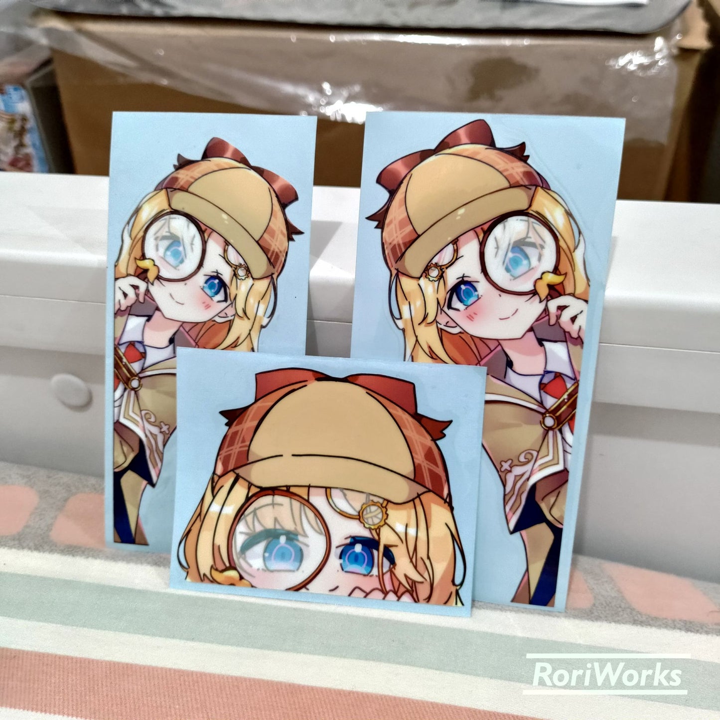 Stiker Intip - Amelia Watson