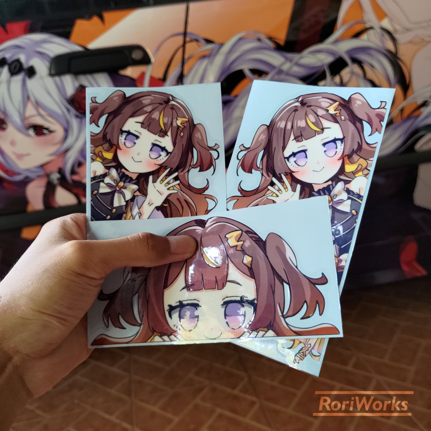 Stiker Intip - Anya Melfissa