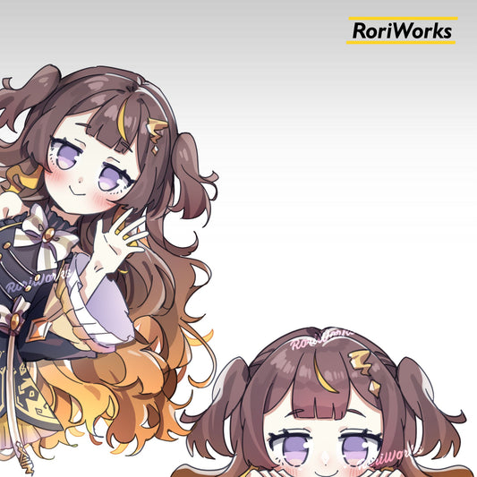 Stiker Intip - Anya Melfissa