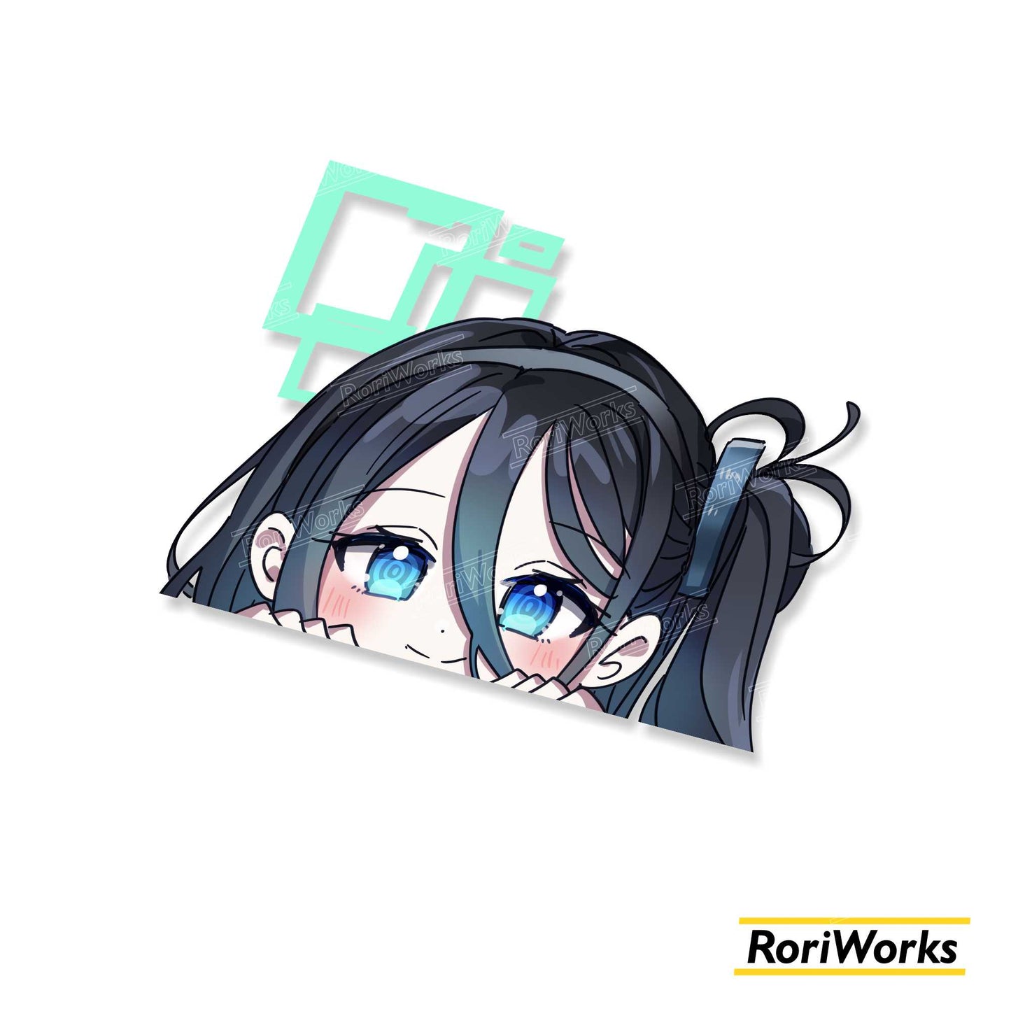 Stiker Intip Aris Tendou | Blue Archive