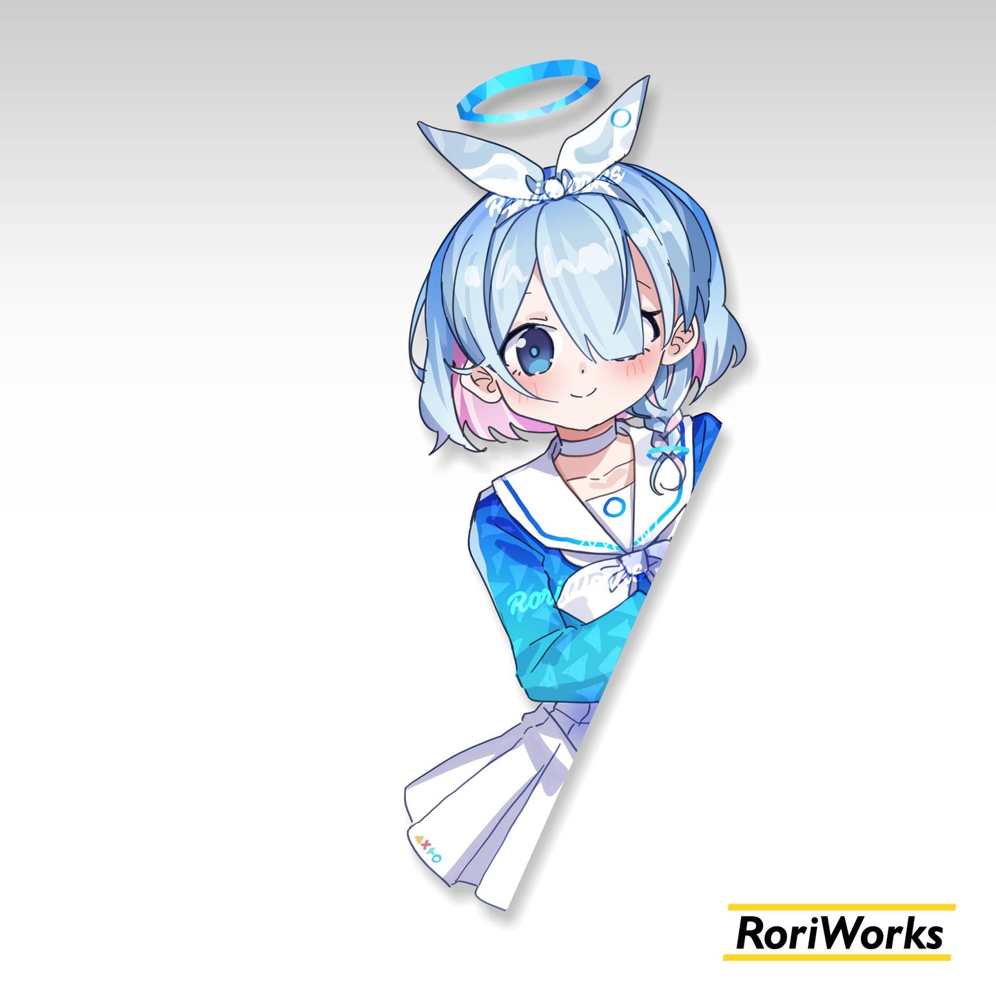 Stiker Intip Arona | Blue Archive