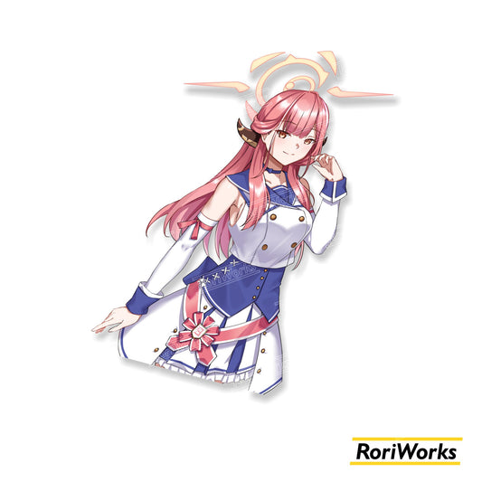Stiker - Aru Rikuhachima (Idol)