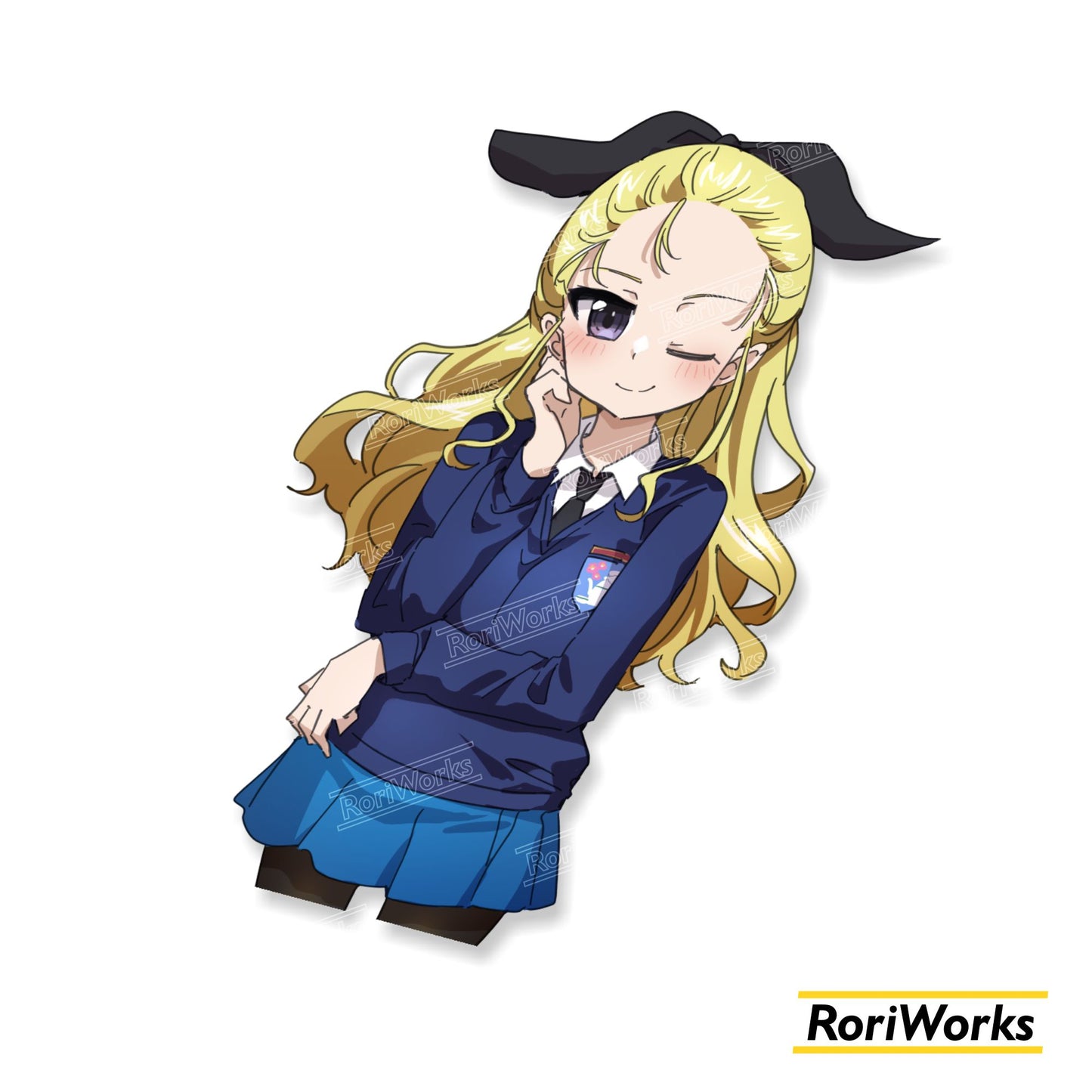 Stiker Assam | Girls und Panzer