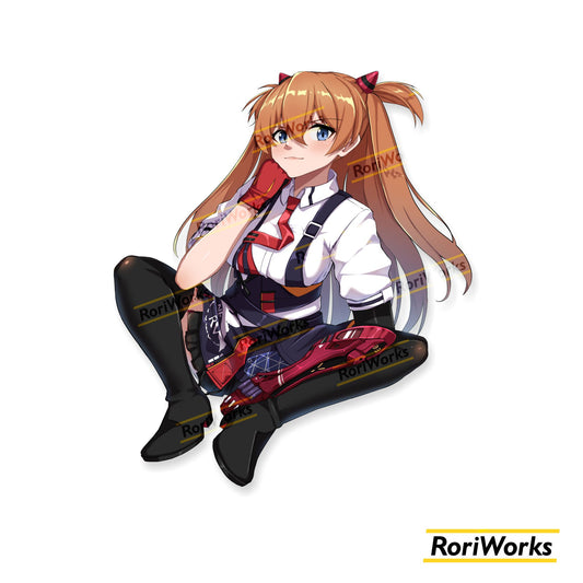 Stiker - Asuka Langley (Blazing Hope)