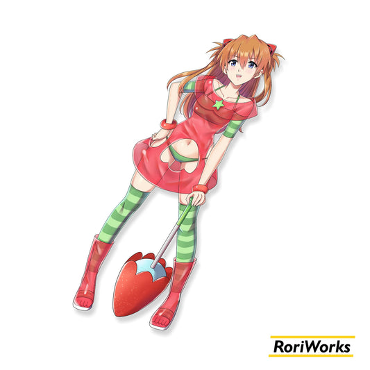 Stiker - Asuka Langley (Fruit Punch)
