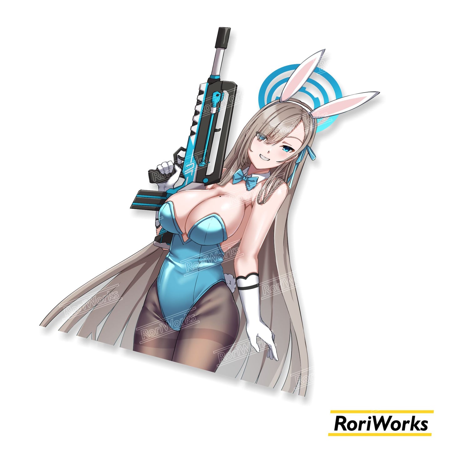 Stiker Asuna Ichinose (Bunny) | Blue Archive
