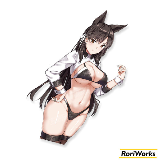 Stiker - Atago (Race Queen)