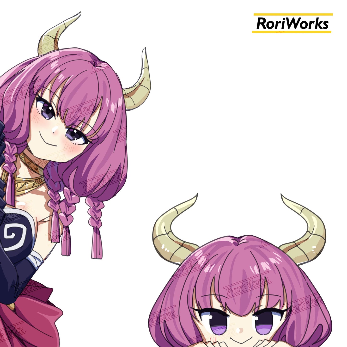 Stiker Intip Aura | Sousou no Frieren