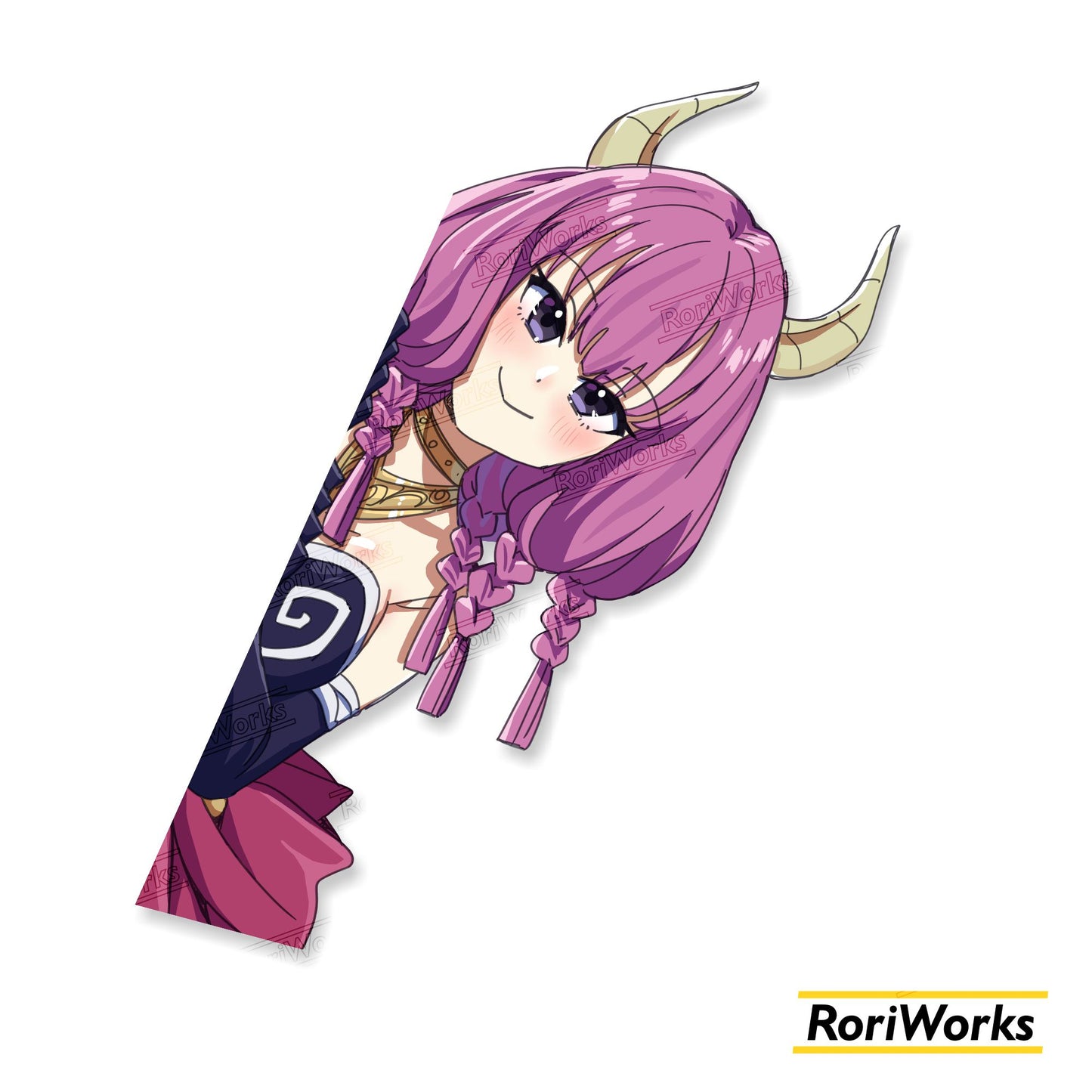 Stiker Intip Aura | Sousou no Frieren