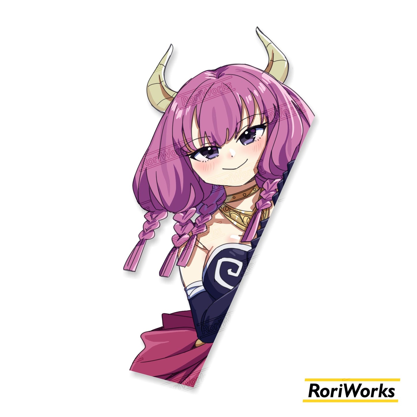Stiker Intip Aura | Sousou no Frieren