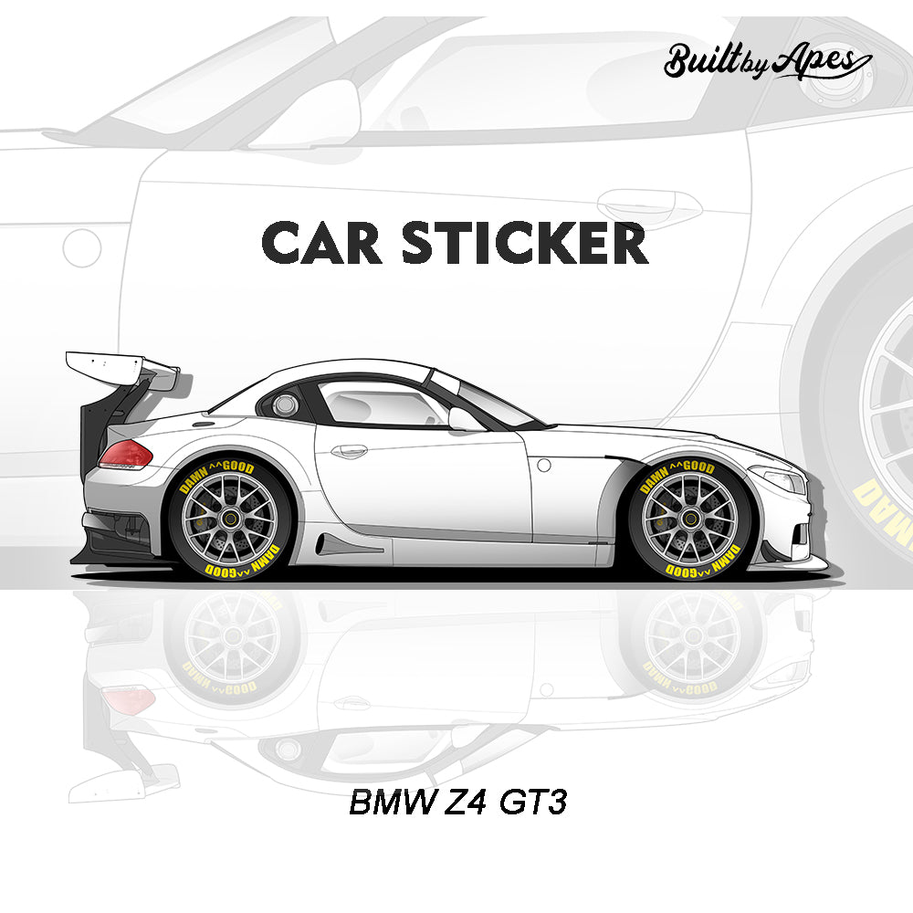 Stiker - BMW Z4 GT3