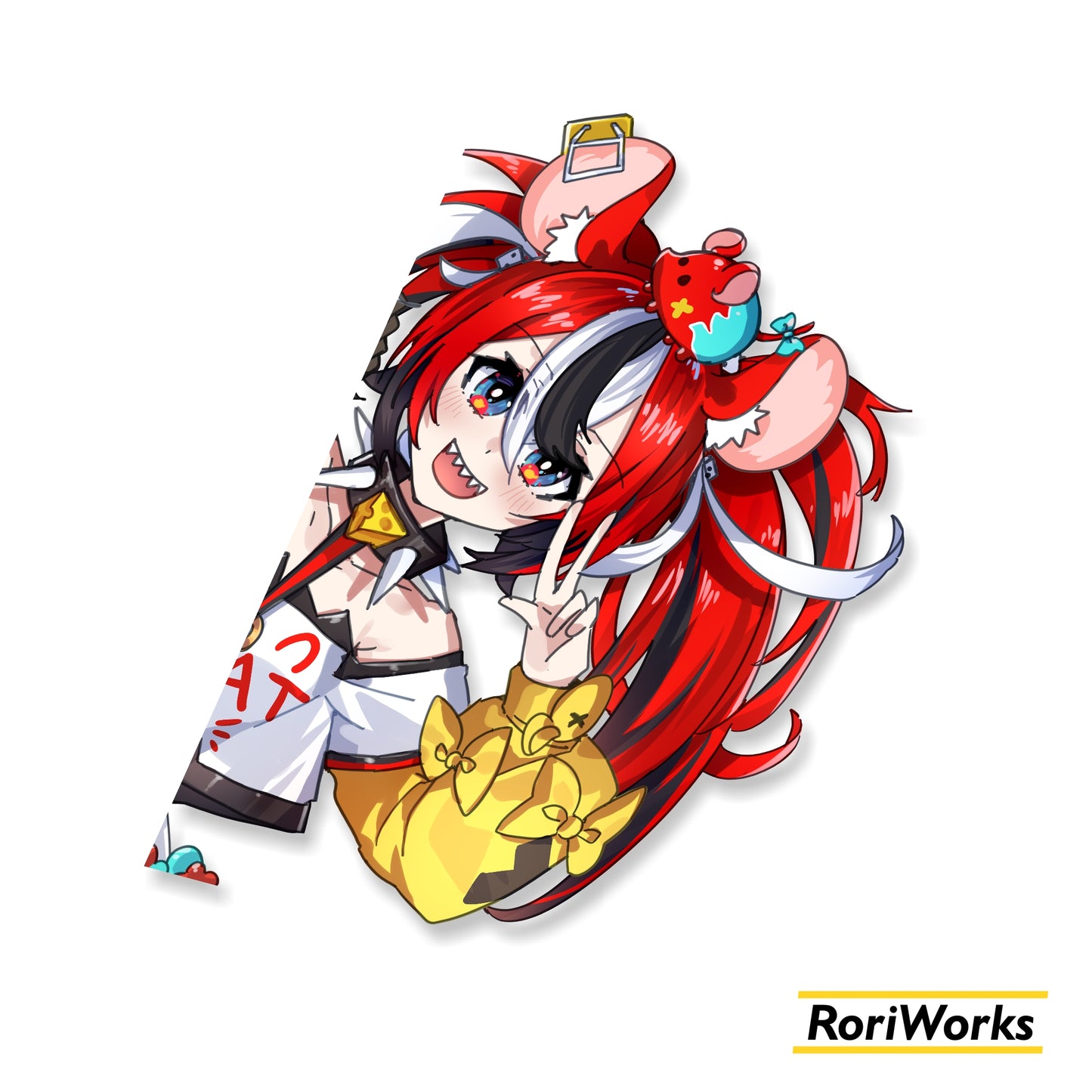Stiker Intip Baelz Hakos | Hololive