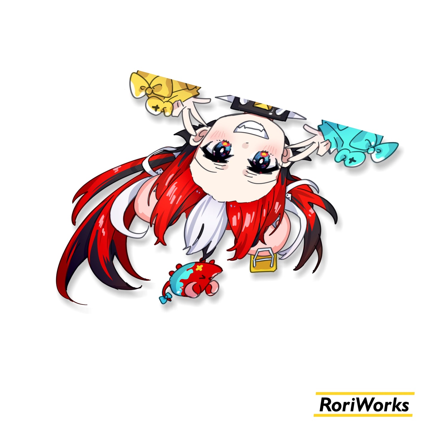 Stiker Intip Baelz Hakos | Hololive