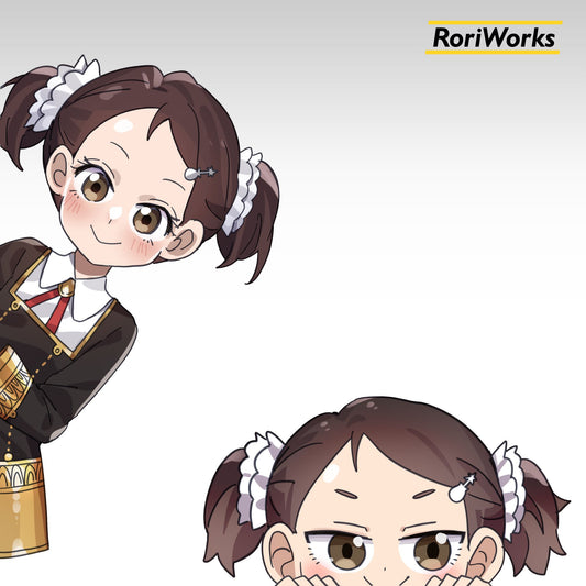 Stiker Intip - Becky Blackbell