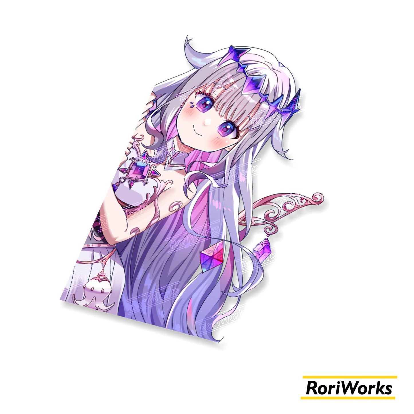 Stiker Intip Bijou Koseki | Hololive