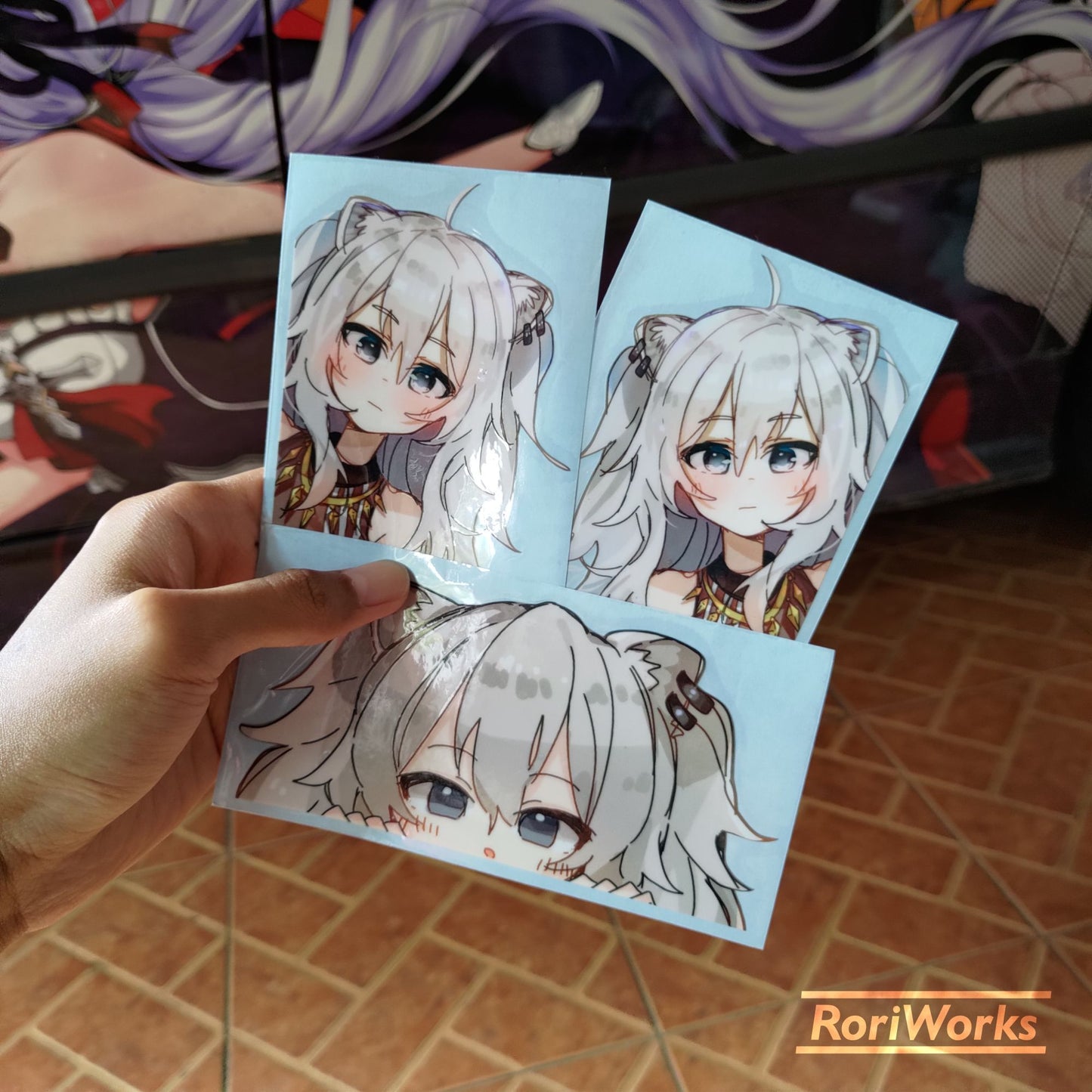 Stiker Intip - Botan Shishiro