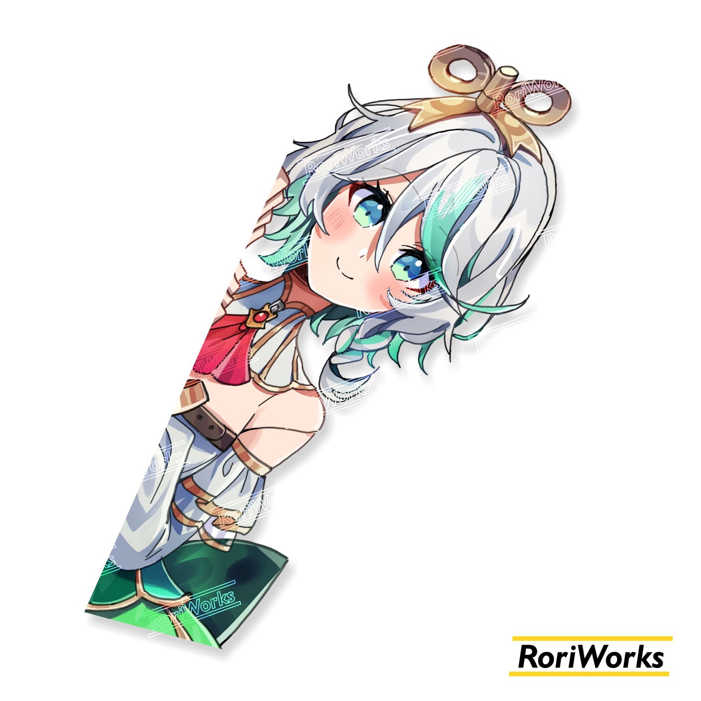 Stiker Intip Cecilia Immergreen | Hololive