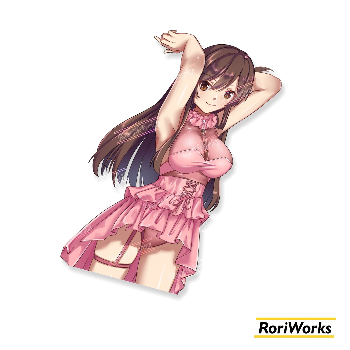 Stiker Chizuru Ichinose (Night Dress) | Rent a Girlfriend