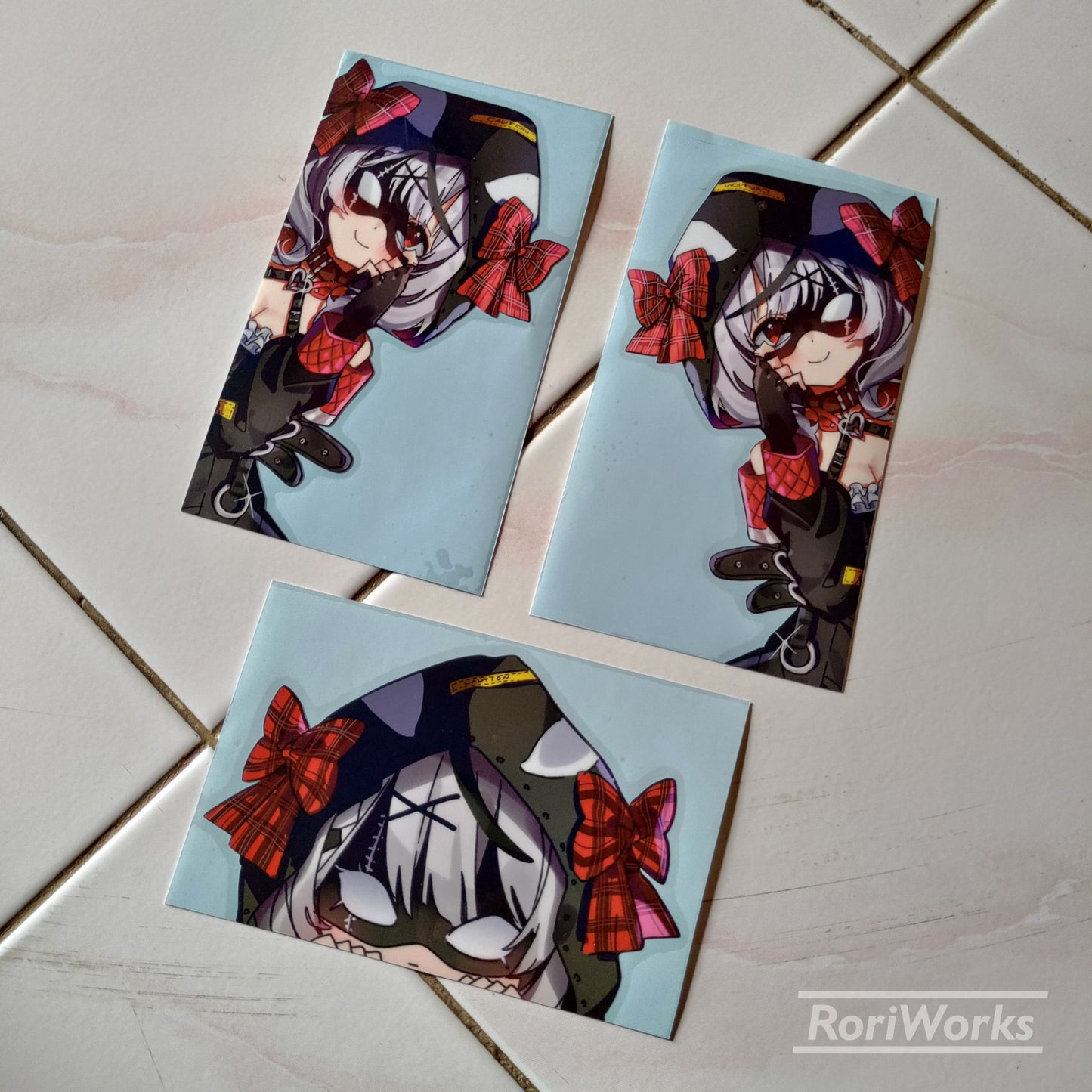 Stiker Intip Chloe Sakamata | Hololive
