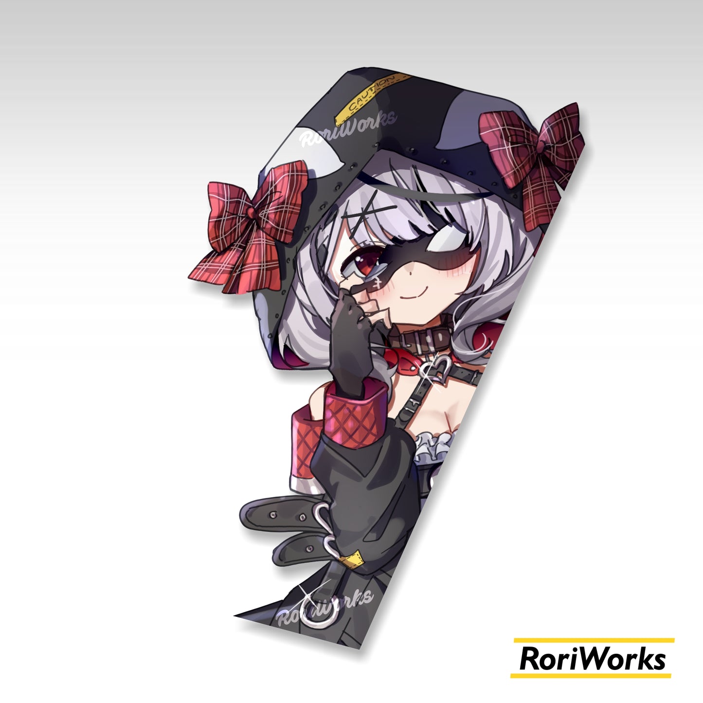 Stiker Intip Chloe Sakamata | Hololive