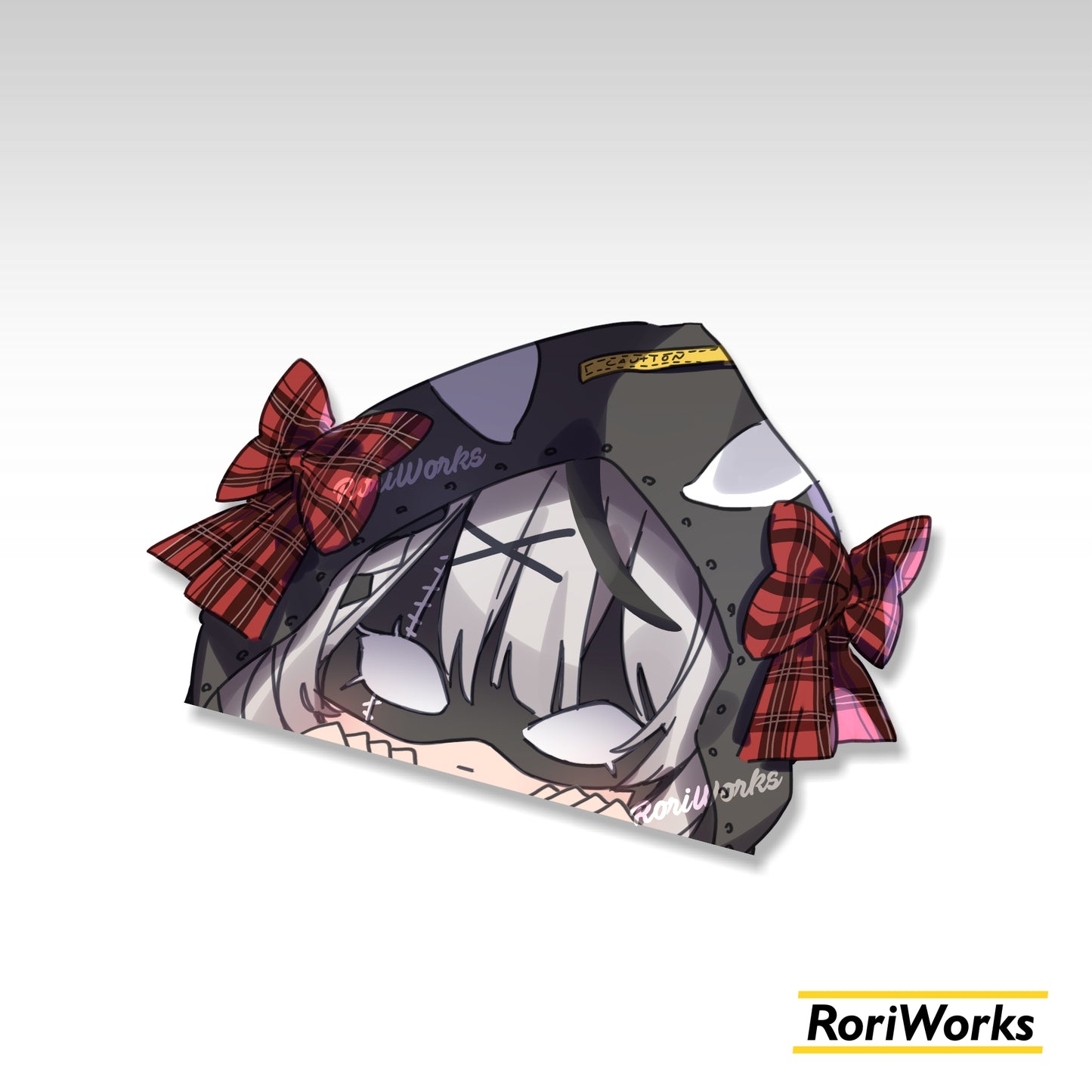 Stiker Intip Chloe Sakamata | Hololive