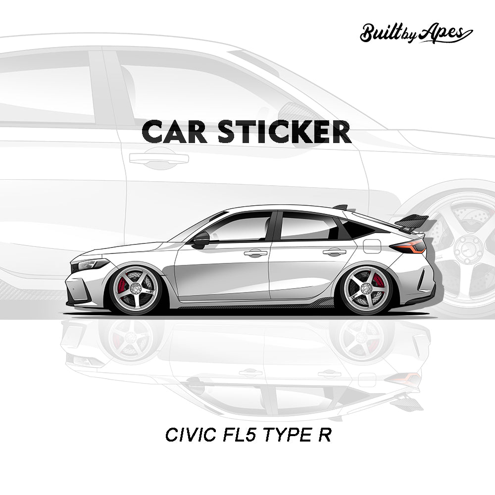Stiker - Honda Civic FL5 Type R