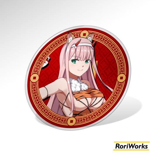 Coaster - Zero Two (Year of Tiger)
