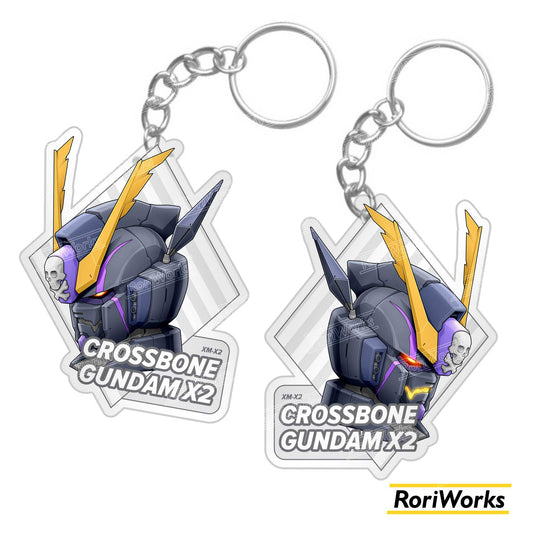 Keychain - Crossbone Gundam X2 Head