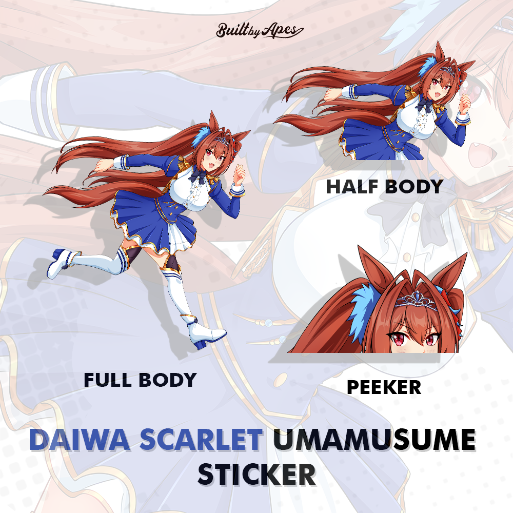 Stiker - Daiwa Scarlet Run