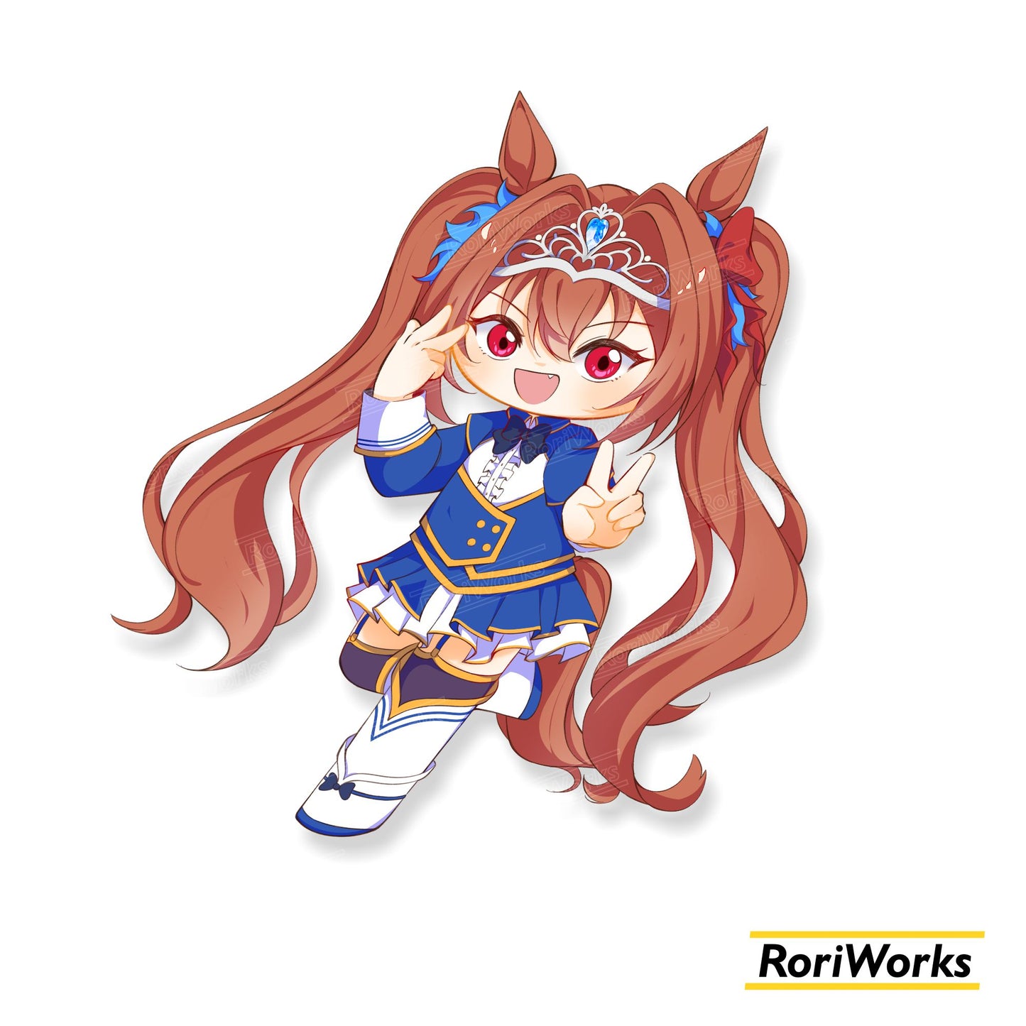 Stiker - Daiwa Scarlet