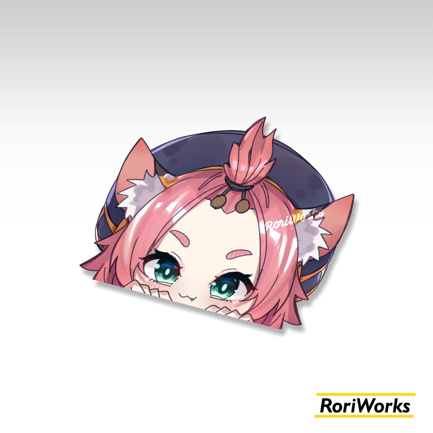 Stiker Intip Diona | Genshin Impact