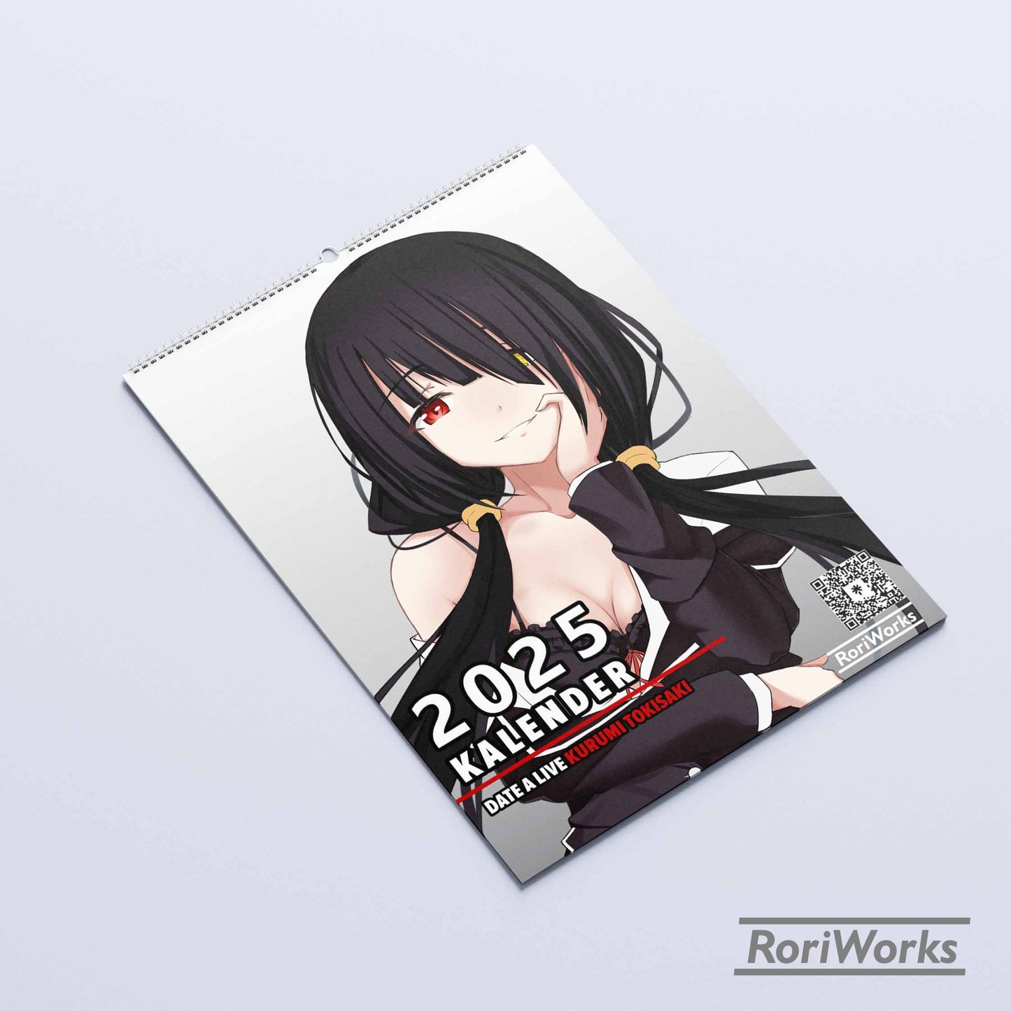 Kalender Dinding 2025 | Date A Live (Kurumi Special)