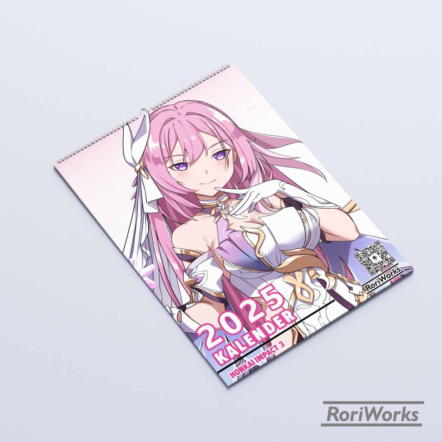 Kalender Dinding 2025 | Honkai Impact 3rd
