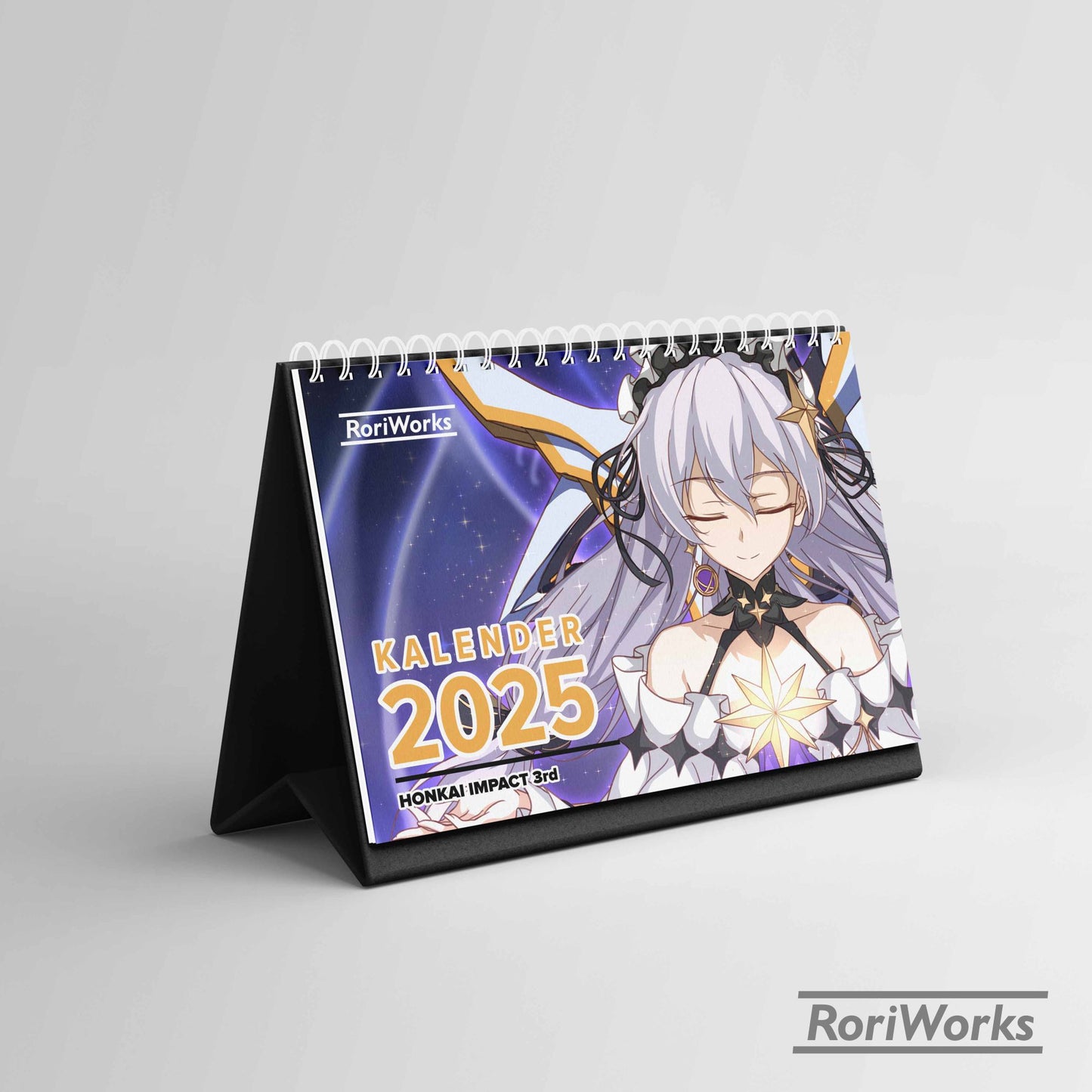 Kalender Meja 2025 | Honkai Impact 3rd