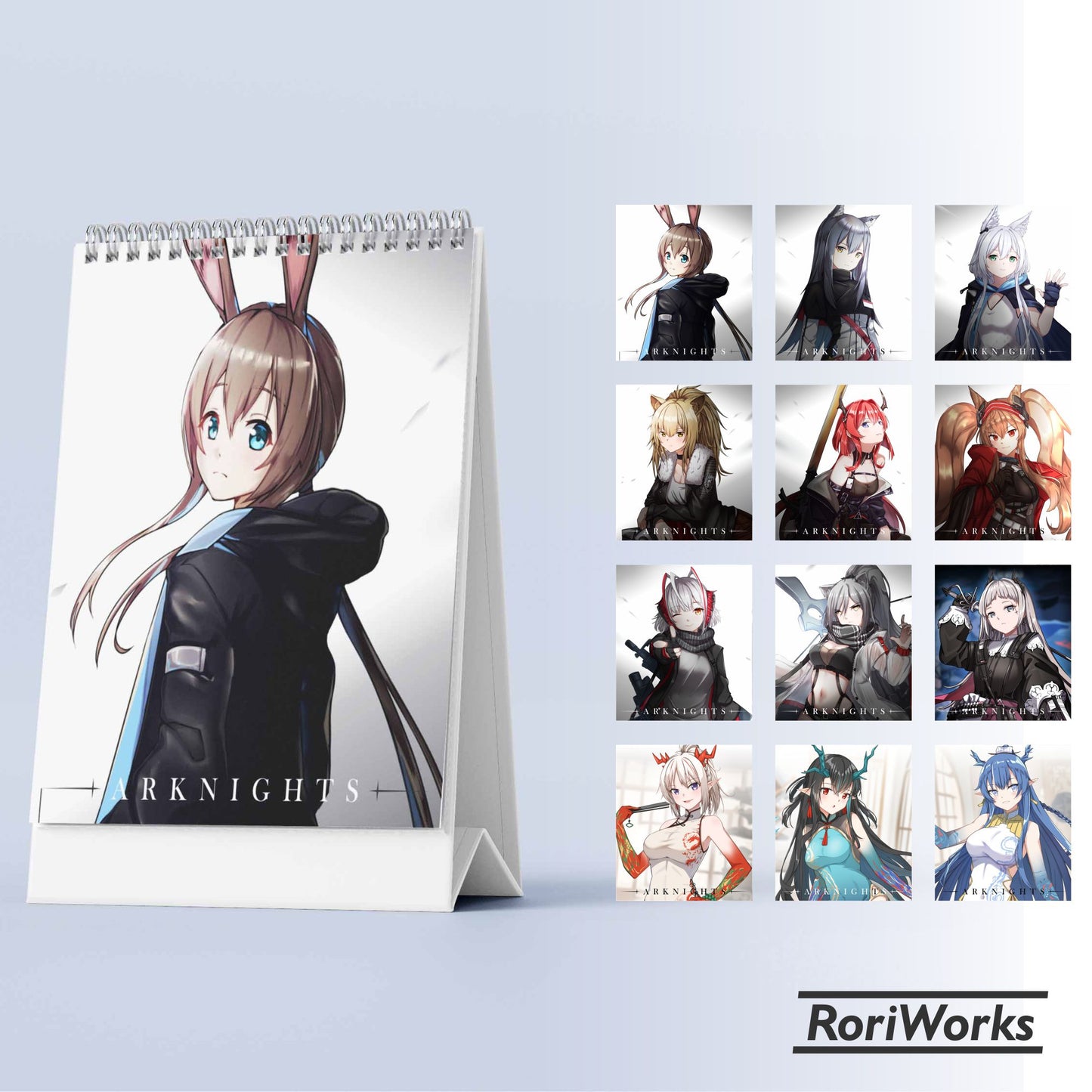 Kalender Meja Mini 2025 | Arknights