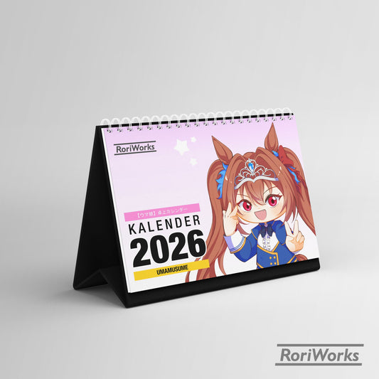 Kalender Meja 2026 - Umamusume