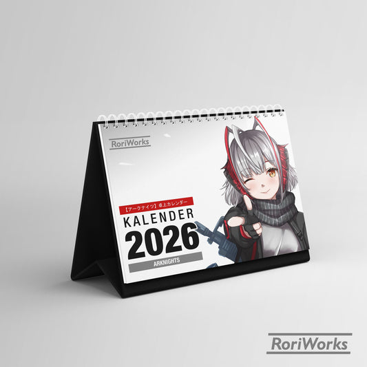 Kalender Meja 2026 - Arknights