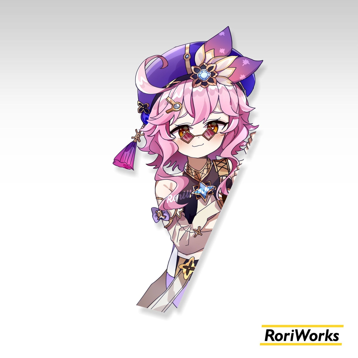 Stiker Intip Dori | Genshin Impact