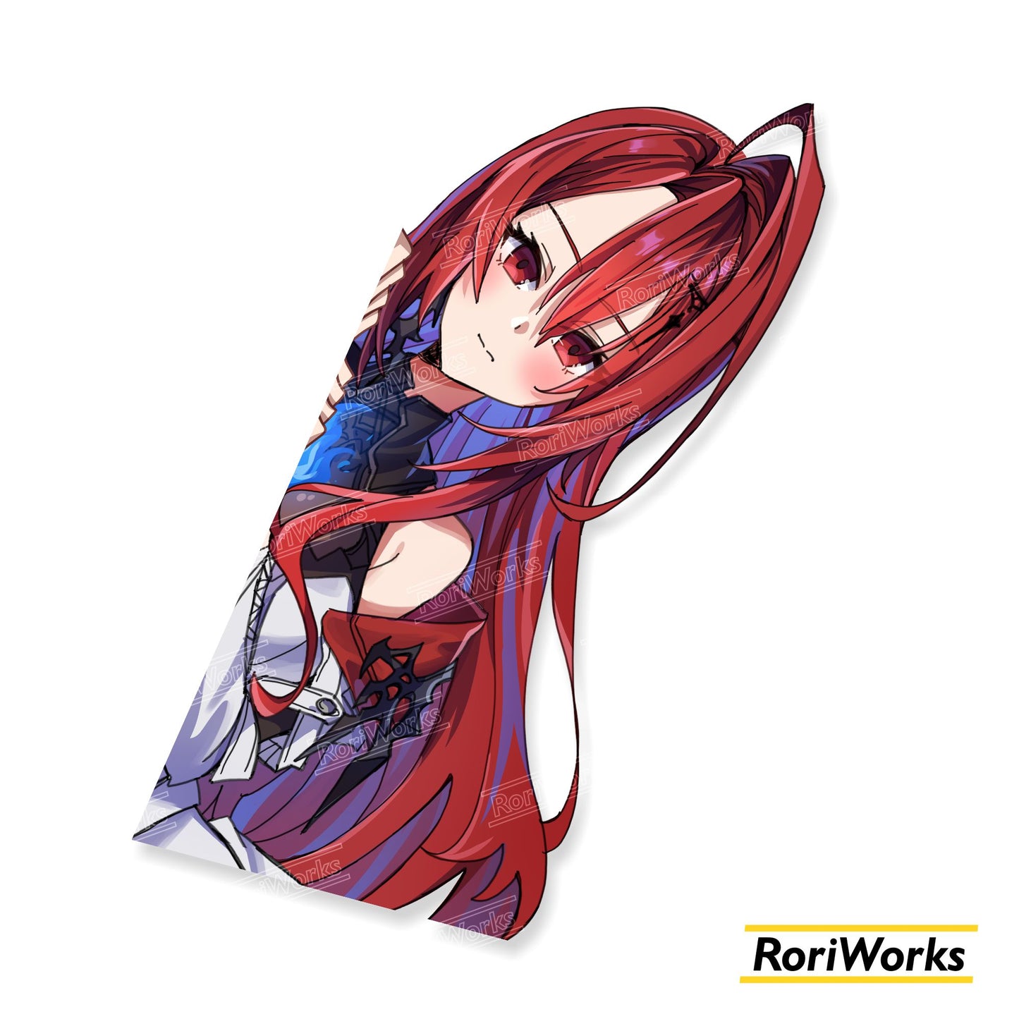 Stiker Intip Elizabeth Rose Bloodflame | Hololive